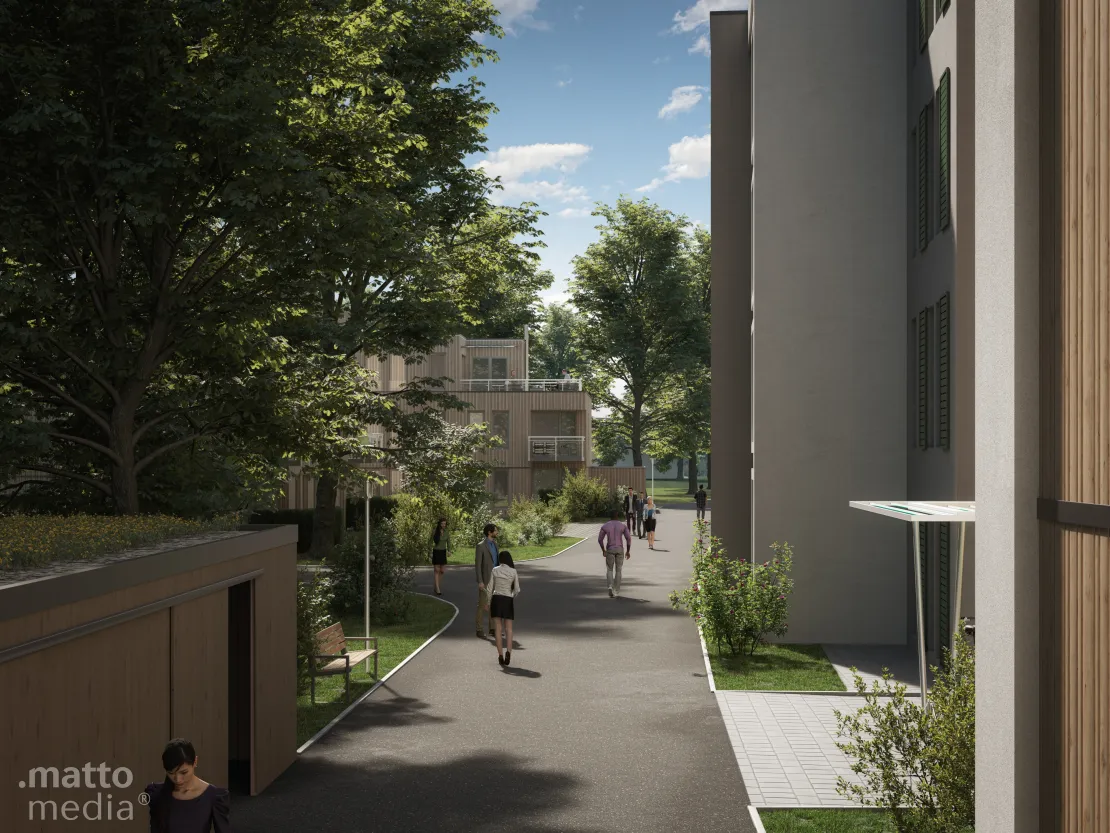 Architekturvisualisierung_Baugenossenschaft_Luisenquartier1