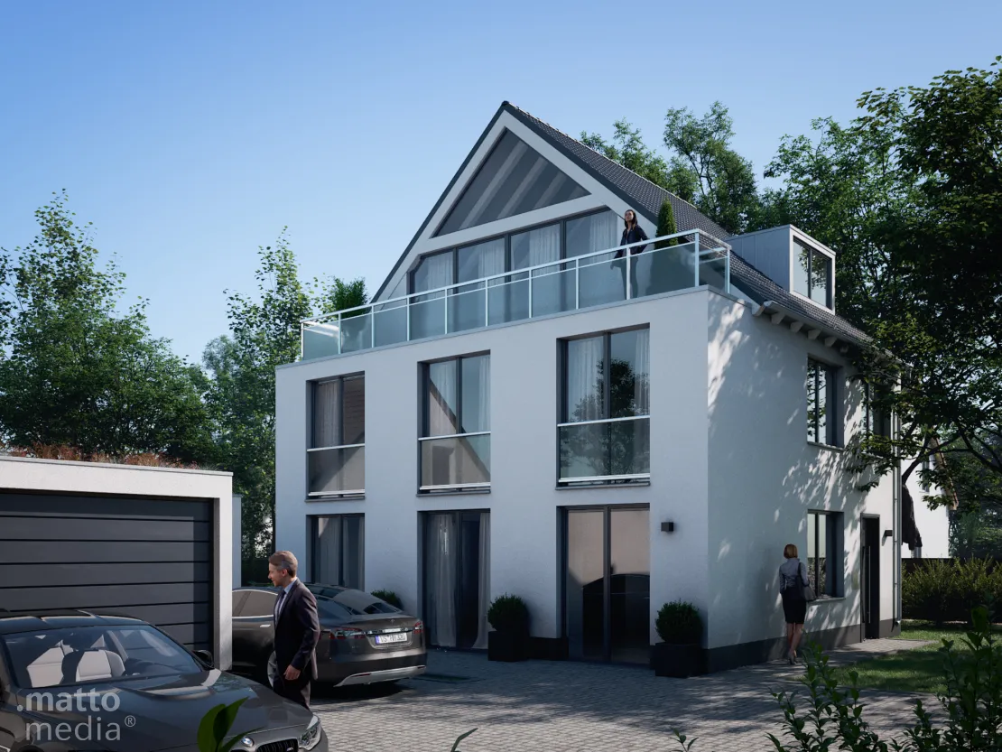 Großzügiges Neubau Doppelhaus/Wohnen Huttner Immobilien Eichenau