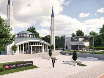 Architekturvisualisierung der neuen Moschee in Geislingen