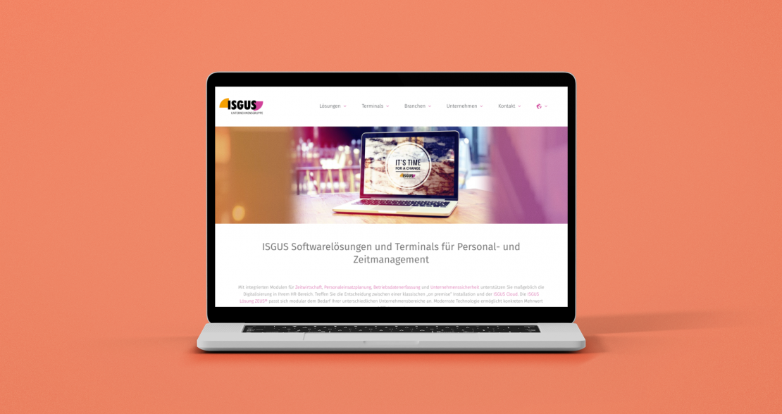 Website Isgus GmbH